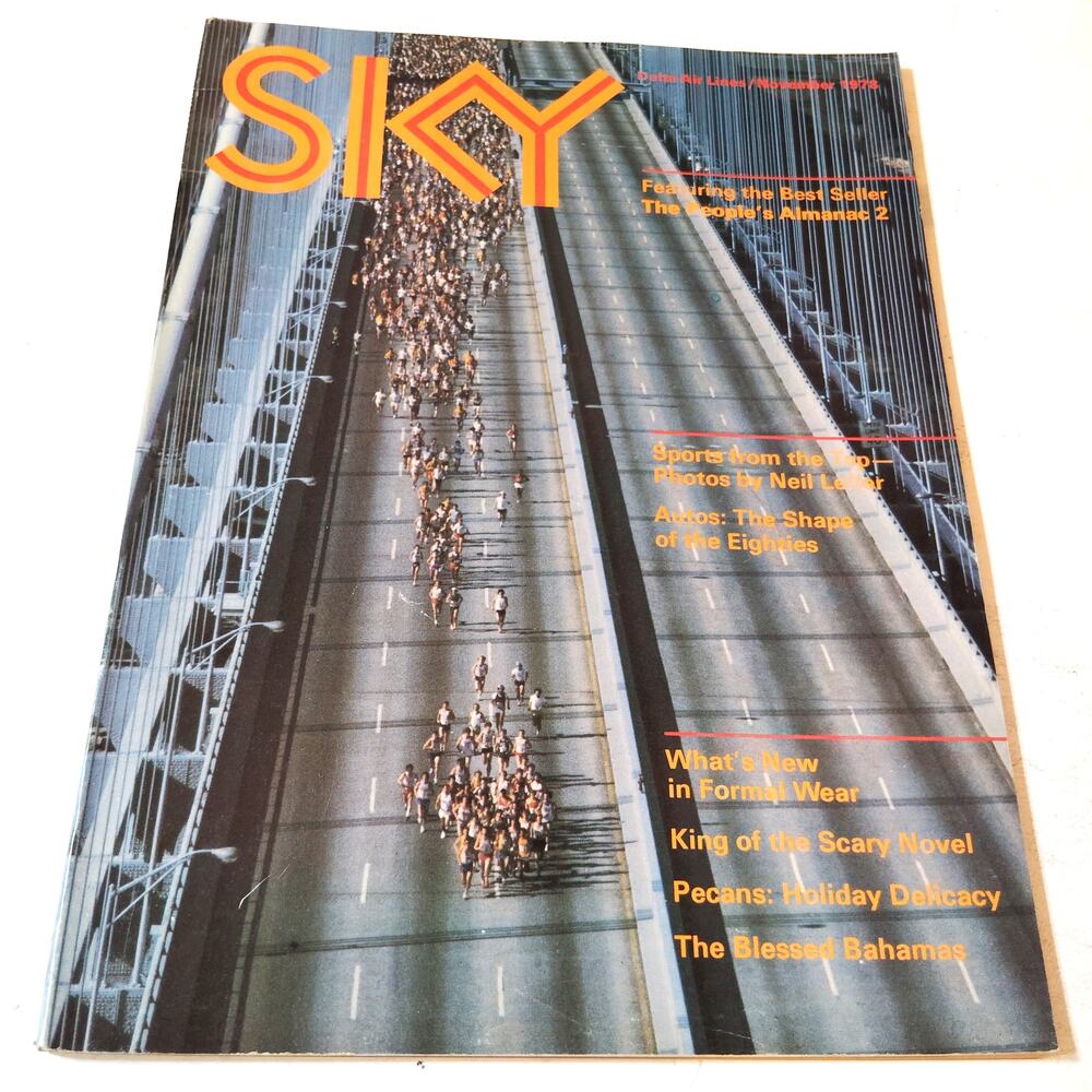 Vintage 1978 Delta SKY In-Flight Magazine - Stephen King, O.J. Simpson